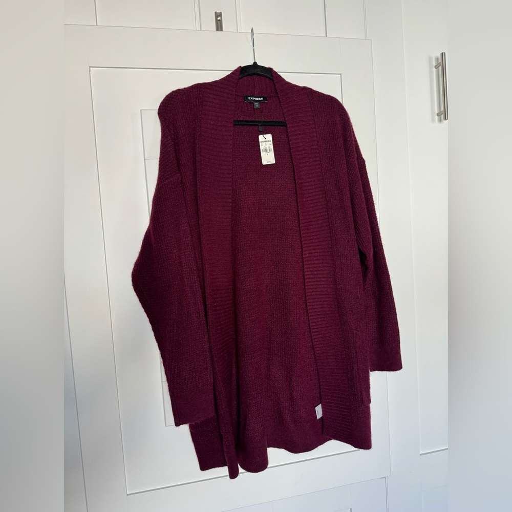 Women’s Maroon Cardigan